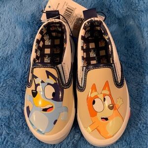 Bluey slip on sneakers